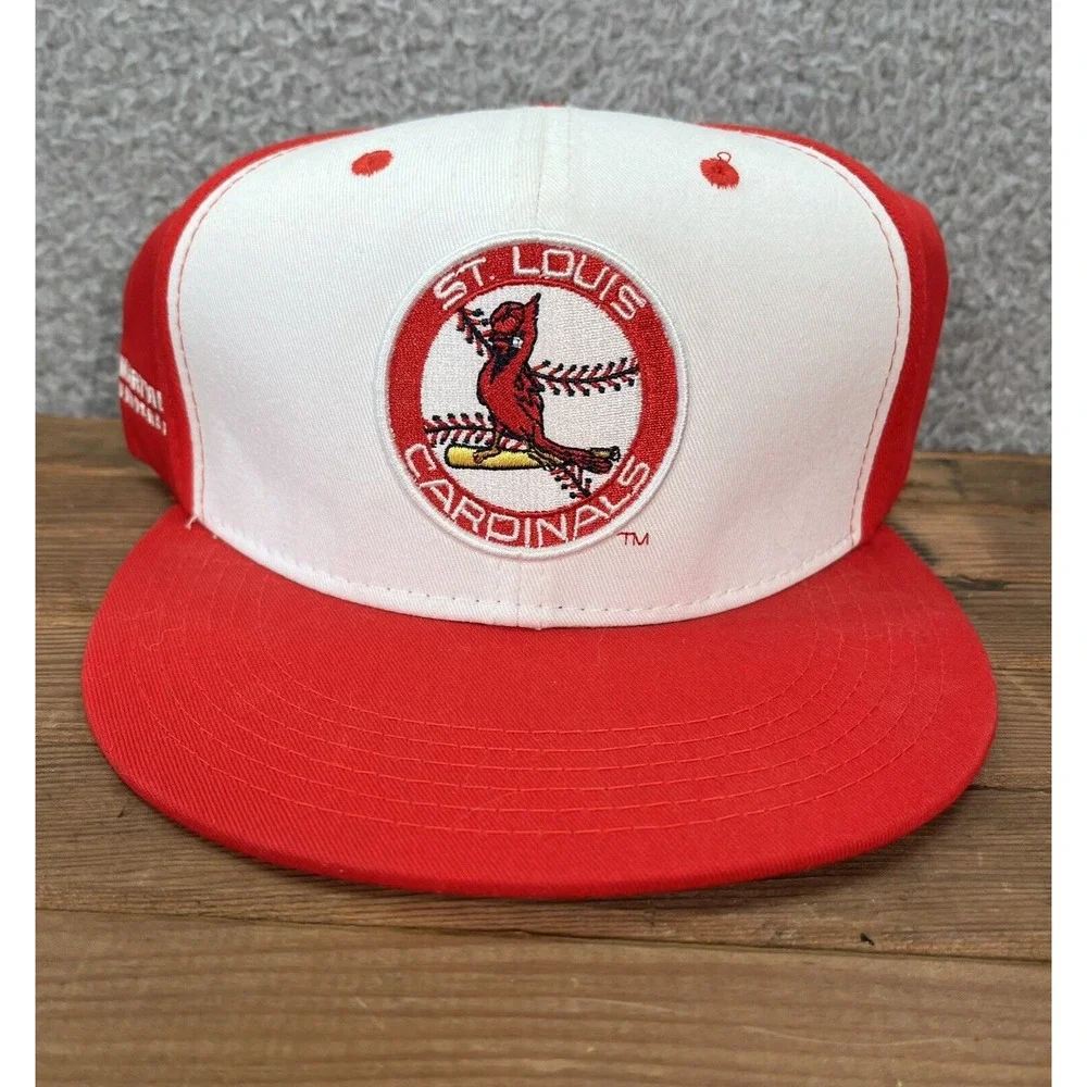 St Louis Cardinals Hat Adult Red White Snapback Cap Maryville University MO